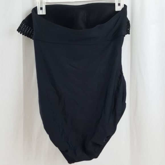 Kona Sol Crochet Flounce Swimsuit - Picture 5 of 14